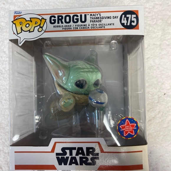 Funko Other - Funko Pop! Deluxe: Star Wars - Grogu Macy's Thanksgiving Day Parade #475